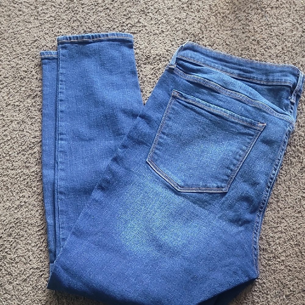 Old Navy Women's Skinny Jeans - Deep Blue
